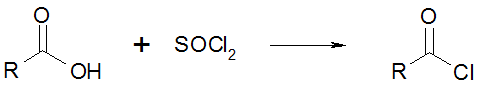 酸クロライド化